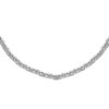 TOMEI Square in Vibrant Necklace, White Gold 750