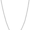 TOMEI Square in Vibrant Necklace, White Gold 750