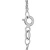 TOMEI Square in Vibrant Necklace, White Gold 750