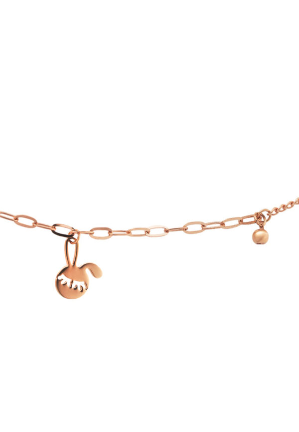 TOMEI Rouge Collection Bunny Bracelet, Rose Gold 750