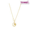TOMEI Unicorn Necklace, Yellow Gold 916