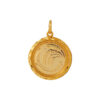 TOMEI [Online Exclusive] Peony Flower Gift Pendant, Plated Yellow Gold