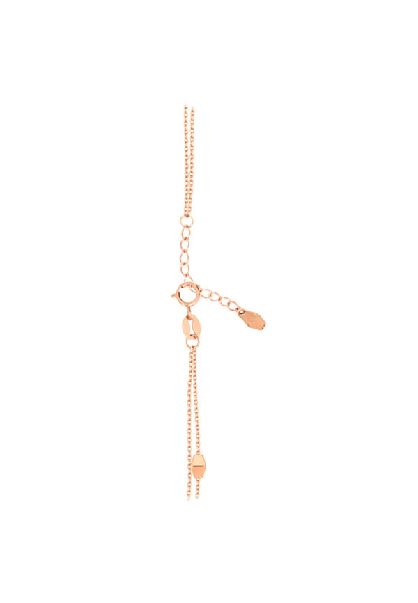 TOMEI Rouge Collection Double Strands Bracelet, Rose Gold 750