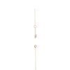 TOMEI Semi Precious Stone With Pearl Necklace, Yellow Gold 750
