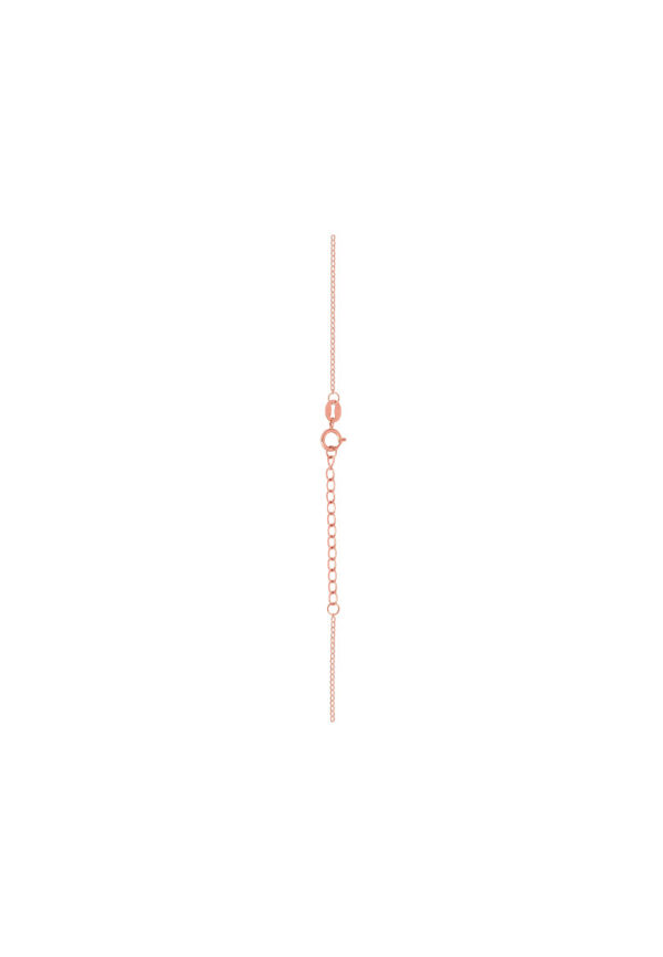 TOMEI Rouge Collection Butterfly Necklace, Rose Gold 750