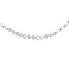 TOMEI Tower Collection Diamond Bracelet, White Gold 750