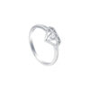 TOMEI Wonderful Diamond Ring, White Gold 375
