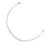TOMEI Tower Collection Diamond Bracelet, White Gold 750