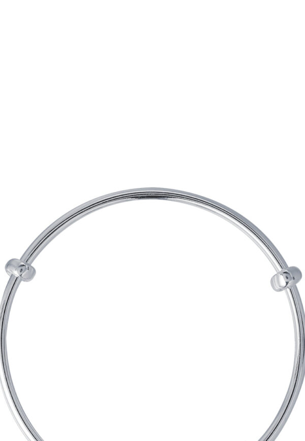 TOMEI Pure Faith Collection Exquisite Bangle, Silver