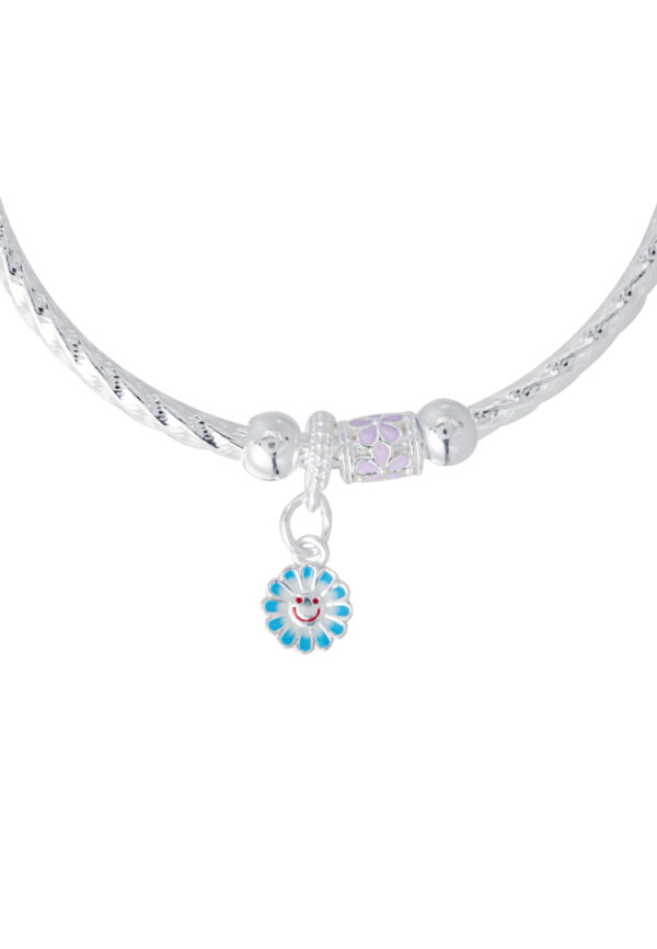 TOMEI Pure Faith Collection Exquisite Bangle, Silver