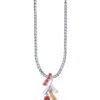 TOMEI 【Online Exclusive】Fancy Sapphire Pendant, Silver