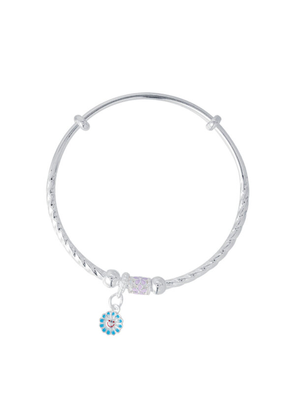 TOMEI Pure Faith Collection Exquisite Bangle, Silver