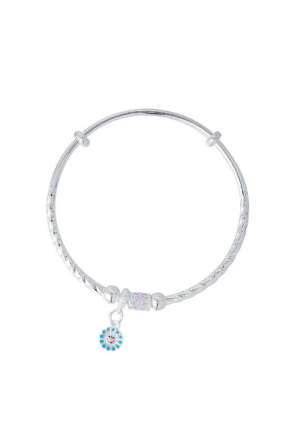 TOMEI Pure Faith Collection Exquisite Bangle, Silver