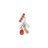 TOMEI 【Online Exclusive】Fancy Sapphire Pendant, Silver