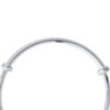 TOMEI Pure Faith Collection Exquisite Bangle, Silver