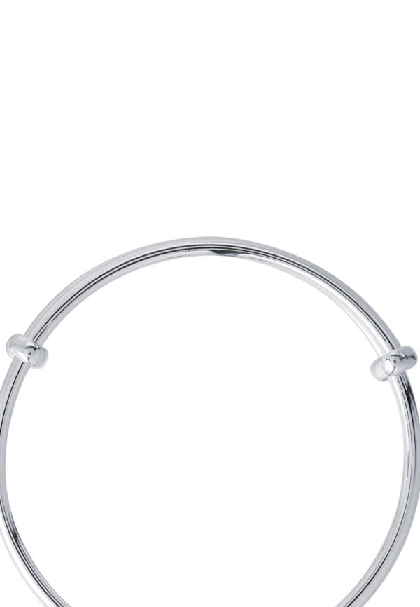 TOMEI Pure Faith Collection Exquisite Bangle, Silver