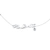TOMEI Rien Que Toi (Only You) Diamond Bracelet, White Gold 375
