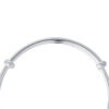 TOMEI Pure Faith Collection Exquisite Bangle, Silver