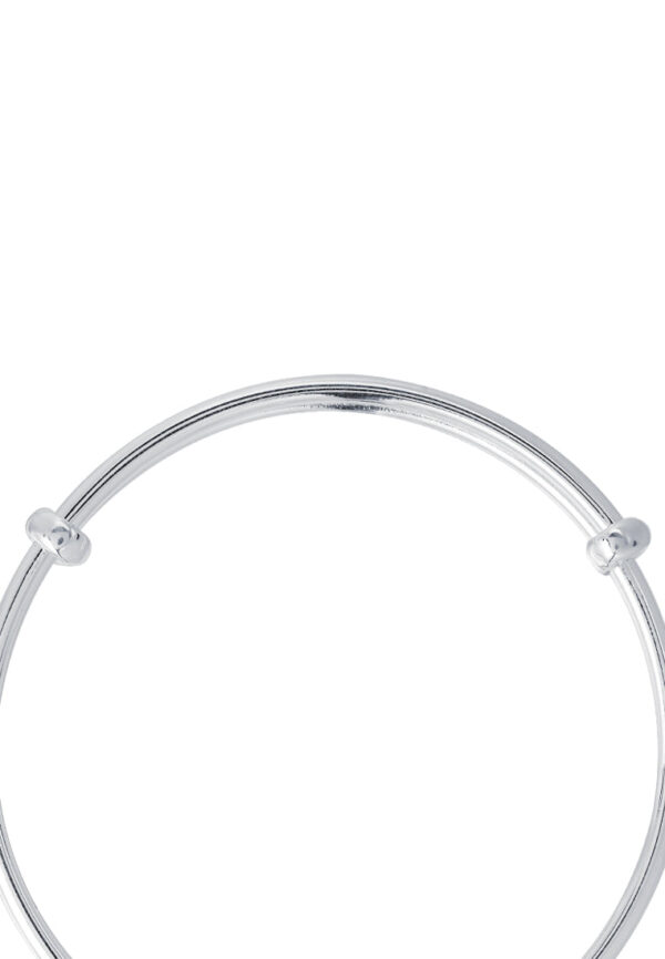 TOMEI Pure Faith Collection Exquisite Bangle, Silver