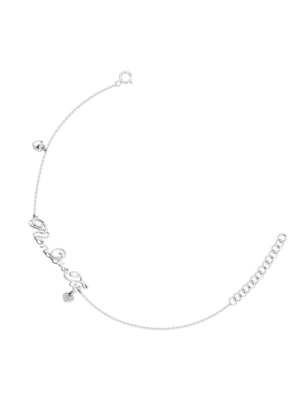 TOMEI Rien Que Toi (Only You) Diamond Bracelet, White Gold 375