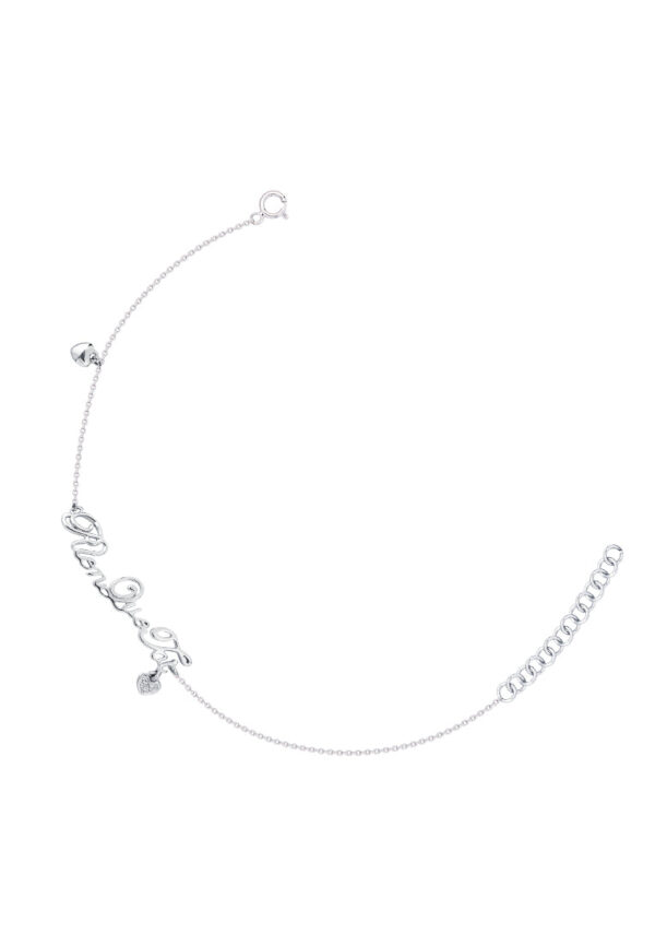 TOMEI Rien Que Toi (Only You) Diamond Bracelet, White Gold 375