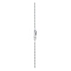 TOMEI Thin Necklace, White Gold 375
