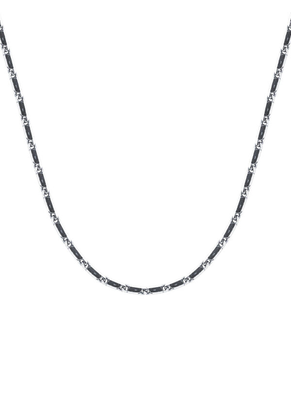 TOMEI Thin Necklace, White Gold 375