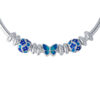 TOMEI Pure Faith Collection Exquisite Bangle, Silver