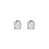 TOMEI Solitaire Earrings, Diamond White Gold 585