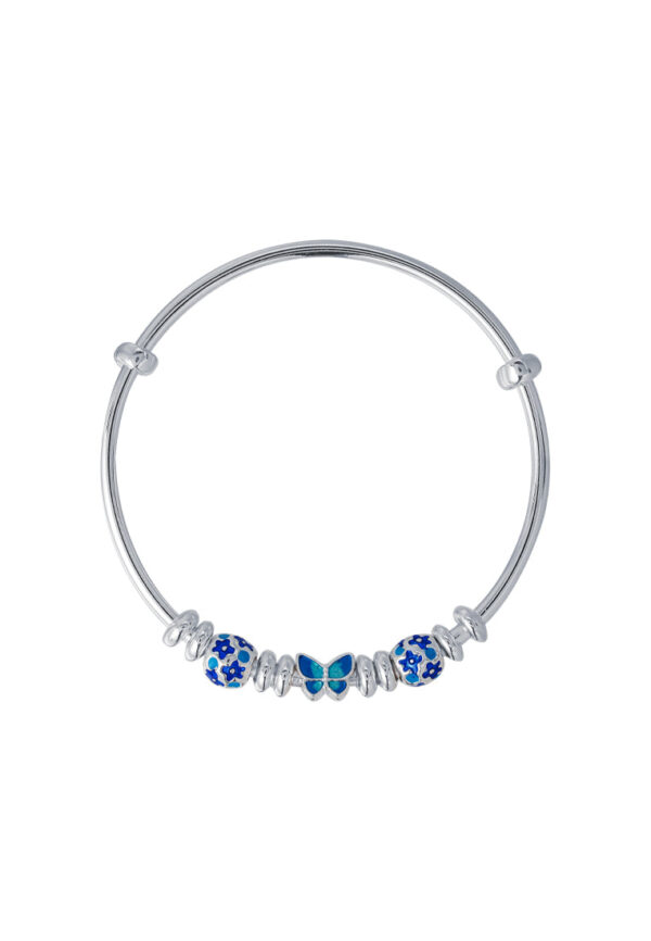 TOMEI Pure Faith Collection Exquisite Bangle, Silver