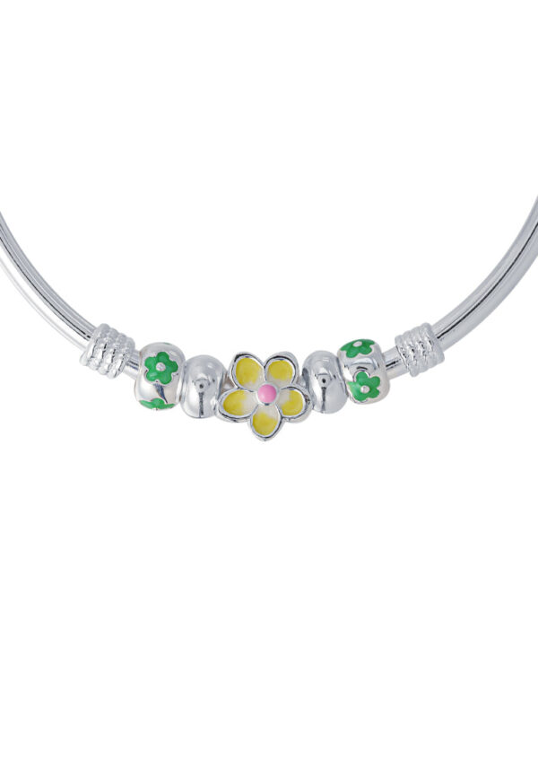 TOMEI Pure Faith Collection Exquisite Bangle, Silver