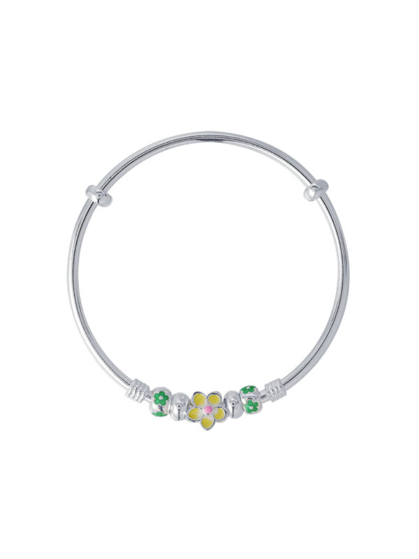 TOMEI Pure Faith Collection Exquisite Bangle, Silver