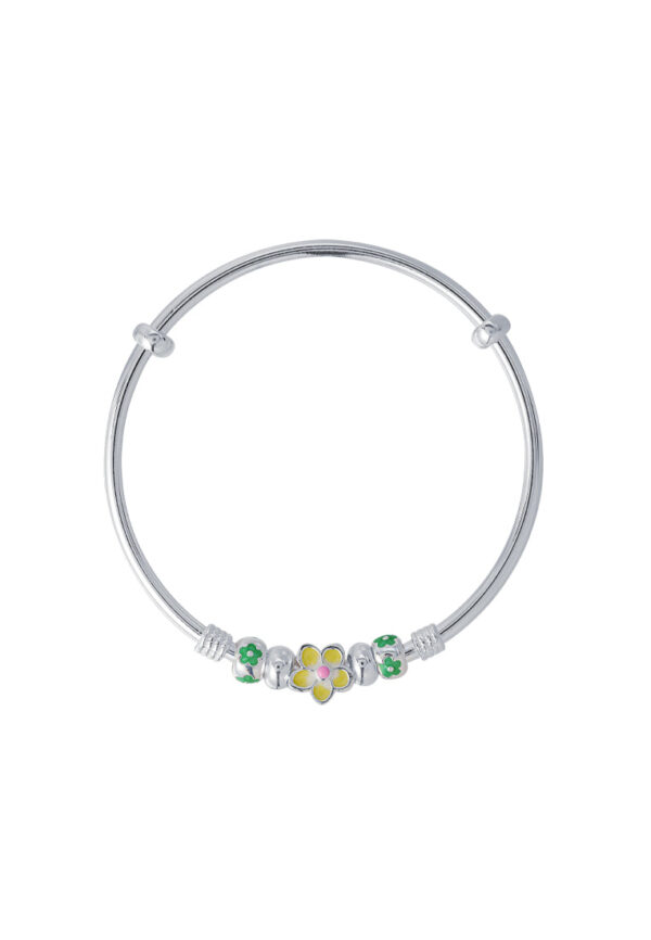 TOMEI Pure Faith Collection Exquisite Bangle, Silver