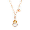 TOMEI Rouge Collection Hulu Necklace, Rose Gold 750
