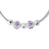 TOMEI Pure Faith Collection Exquisite Bangle, Silver