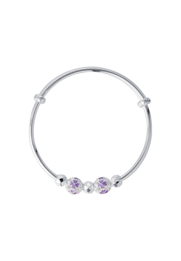TOMEI Pure Faith Collection Exquisite Bangle, Silver