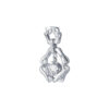 TOMEI Spiritual Flower Diamond Pendant, White Gold 375