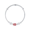 TOMEI Pure Faith Collection Exquisite Bangle, Silver