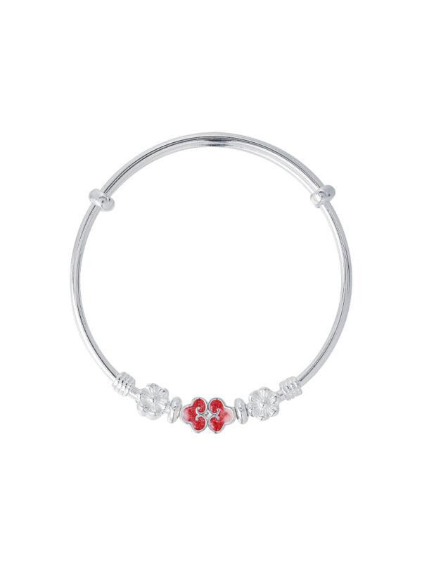 TOMEI Pure Faith Collection Exquisite Bangle, Silver