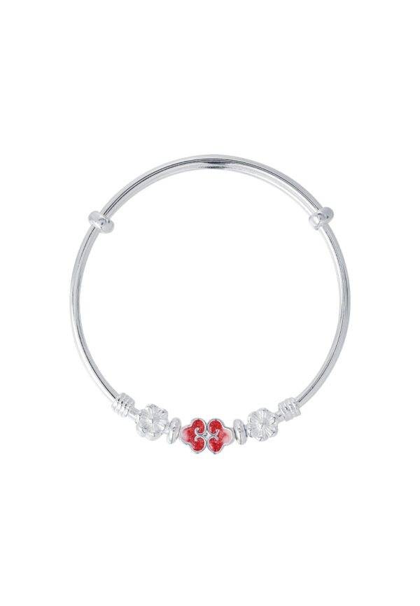 TOMEI Pure Faith Collection Exquisite Bangle, Silver