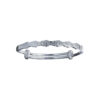 TOMEI Pure Faith Collection Gourds Bangle, Silver