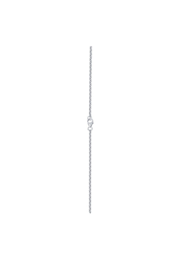 TOMEI Twinkling Apple Diamond Bracelet, White Gold 750