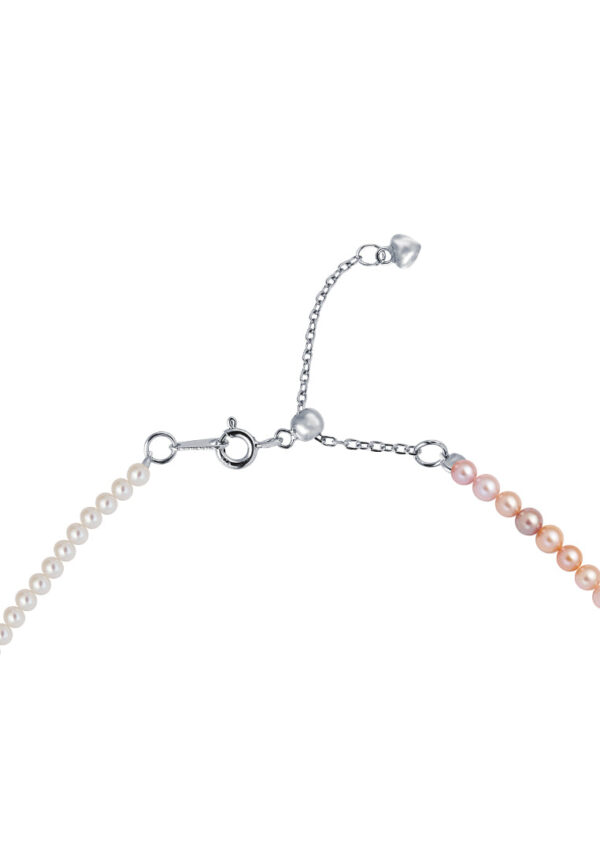 TOMEI [Online Exclusive] Pearlfect Love Single Strand Dual-Tone Pearl Necklace