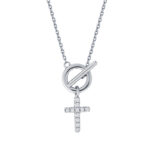 TOMEI Twinkly Trinkets Collection Diamond Necklace, White Gold 585