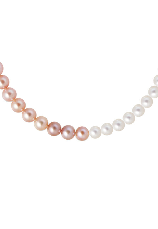 TOMEI [Online Exclusive] Pearlfect Love Single Strand Dual-Tone Pearl Bracelet