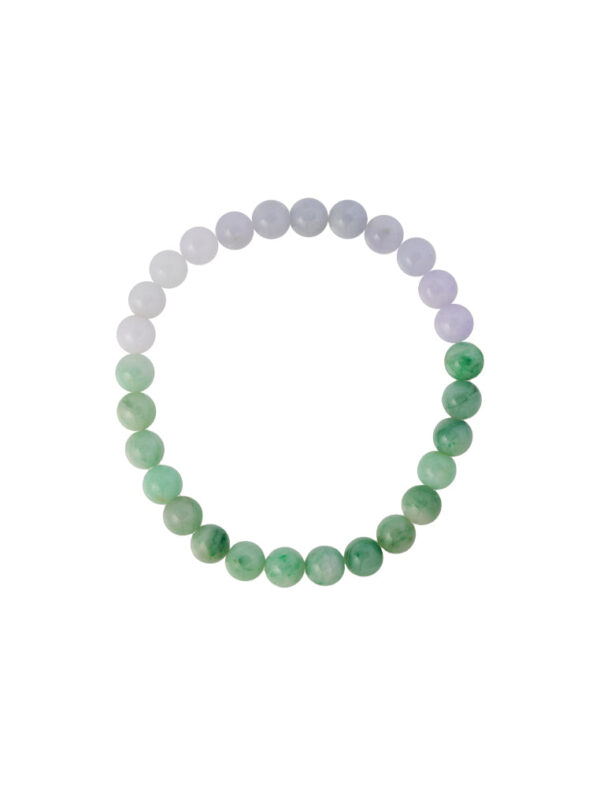 TOMEI 【半山半水】Palace Grace Purple & Green Jade Bracelet