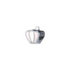 Tomei Regally Rouge Crown Charm,White Gold 585