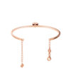 TOMEI Rouge Collection, Love Charm Bangle, Rose Gold 750