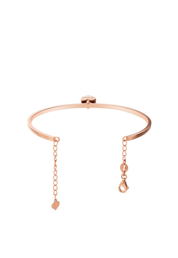 TOMEI Rouge Collection, Love Charm Bangle, Rose Gold 750