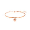 TOMEI Rouge Collection, Love Charm Bangle, Rose Gold 750